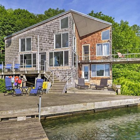Waterfront Deruyter Home With Private Dock! New Woodstock Exterior photo